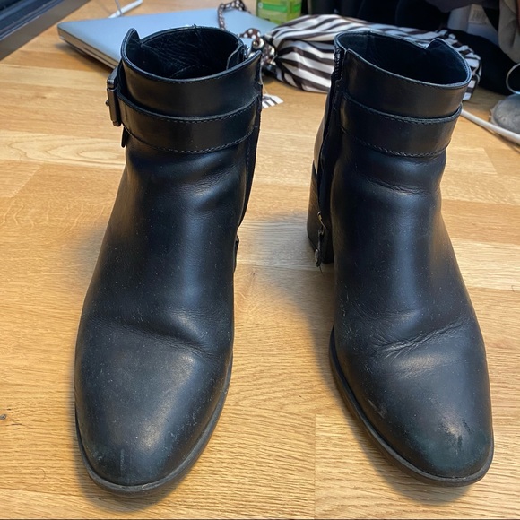 Geox Respira Leather Ankle Boots - Picture 5 of 8